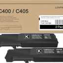 VersaLink C400/C405 Black High Capacity Toner Cartridge (5,500 Page/Pack) 2 Pack - Lvan 106R03512 Toner Cartridge Replacement for Xerox VersaLink C400 C405 Printer