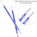 100 PCS Heat Erasable Fabric Refills, Disappearing Ink Pen for Fabric Quilting Sewing, Fabric Marking Pens Fabric Markers