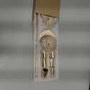 Set of 6 French Gold Taper Candle Holders Candlestick Holders, Decor Candle Stick Candle Holder for Table or Mantel Centerpiece, Wedding, Dinning, Party Home Decor