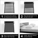 Imperius Breathable, Noise Minimizing, Moisture Resistant Bunkie boards, Low Profile Bed Support, Large Double Bed 10mm Bunkie Board, Folding Spring Box, Light and Thin ,Queen Size 60x80''