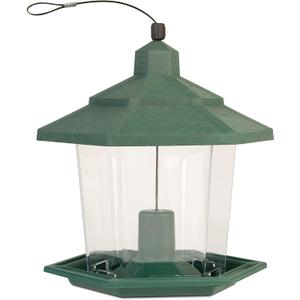 Pennington Earth Smart Petite Ecozebo Wild Bird Feeder, Green, 2.5 Pounds