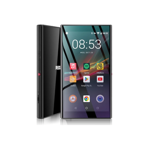 160GB MP3 Player with Bluetooth and WiFi, 5" IPS Screen Android Music Player with Play Store, Spotify, Pandora, Amazon Music, MP3 & MP4 for Kids with Libby, Audible, FM, Voice Recorder, Up to 1TB