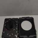 ZenRich Shockproof Case for iPad 9th/8th/7th Generation 10.2 inch 2021/2020/2019, Heavy Duty Rugged Case with Pencil Holder/360 Rotating Kickstand/Handle/Carrying Strap, Black