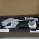 Smart Front Door Lock Set: SMONET Keyless Entry Door Lock with Handle, Front Handle Set Fingerprint Smart Deadbolt Bluetooth Electronic Digital Keypad, Alexa Unlock Silver