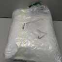 Merelax Soft Runner Rugs for Living Room Hallways Entry, 2x6 Snow White Fluffy Fuzzy Rug for Christmas Trees Holiday Decor Aesthetic, Non-Slip Plush Shaggy Furry Bedside Indoor Floor Shag Carpet