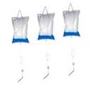 1L Plant Self Watering Bags with Adjustable Flow Regulators, Compact Automatic Drip Irrigation Kits, Indoor Plant Watering System for Small Potted Plants, Vacation Plant Care Essentials, 3Pcs