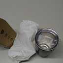 SANDJEST Black Tumbler 20oz Stainless Steel Double Wall Vacuum Insulated, Travel Coffee Cup, Gifts for Men Women Birthday Christmas