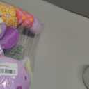 Baby Toys 0-6-12 Months,Musical Stuffed Animals Activity Soft Infant Toys with Multi-Sensory Crinkle, Rattle and Textures,Boys Newborn Baby Girl Toys, Seahorse, Purple