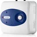 8 Gallon Electric Tank Water Heater, 120V 1500W Under Sink Instant Hot Tank Water Heater for RV, Camper, Kitchen, Food Truck, Wall or Floor Mounted, Blue