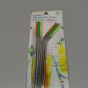 Biosmart Reusable Stainless Steel Straws with Silicone Tip, 1 EA