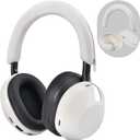 Silicone Case for Sony WH-1000XM5, Sony xm5 Wireless Headphones Protective case Cover, Silver