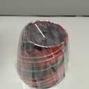 Lamp Shade Seamless plaid tartan check black red Design for fabric textile Drum Lamp Shades for Table Lamps Floor Lamps Pendant Light 8.9"x11"x11" Replacement Lampshade Large Linen Lampshades