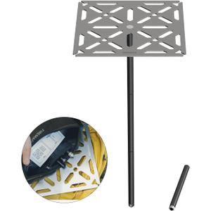 Fire-Maple Dandelion Buddy Camping Table Portable Adjustable Stand Desk | Premium Aluminium Alloy & Stainless Steel for Stability, Detachable Feet for Height Adjustment, Compact & Portable, 14.1oz