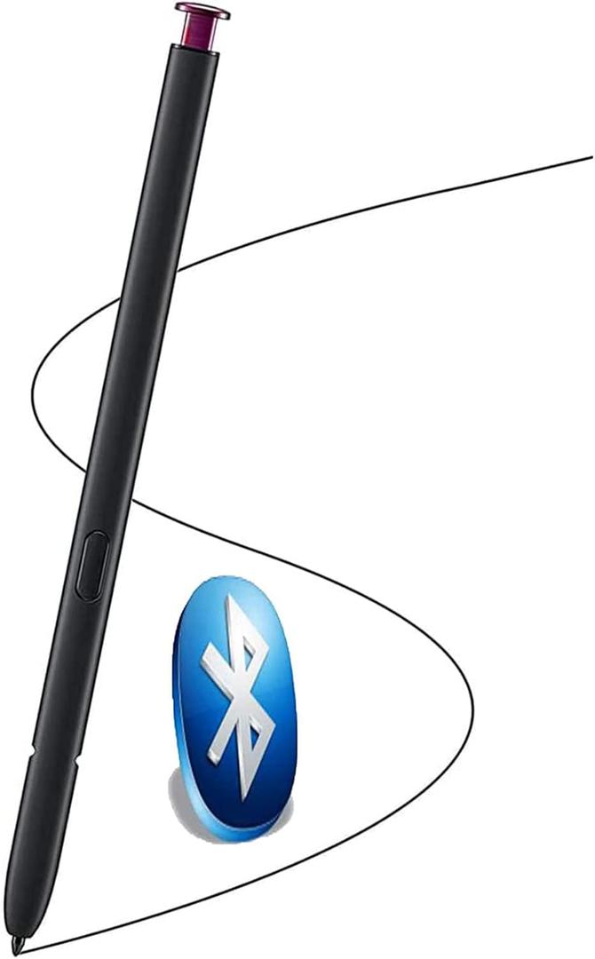 Burgundy Galaxy S22 Ultra S Pen with Bluetooth for Samsung Galaxy S22 Ultra 5G Stylus Pen Replacement Remote Control for Samsung Galaxy S22 Ultra S Pen