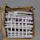 Churboro Over the Door Pantry Organizer Rack with 9 Adjustable Baskets, 9 Tiers Dual-use Hanging or Wall Mount Spice Rack Organizer, White