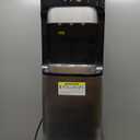 Brio Bottom Loading Water Cooler Dispenser for 5 Gallon Bottles - 3 Temperatures with Hot, Room & Cold Spouts, Child Safety Lock, LED Display with Empty Bottle Alert, Stainless Steel