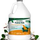 Vet's Best Natural Flea & Tick Home Spray for Dogs  Cotton Spice Scented Indoor Pest Control Spray  Natural Flea & Tick Protection with Certified Plant-Based Ingredients  Made in USA  96 oz Refill