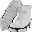 Yaktrax Traction Chains for Walking on Ice and Snow (1 Pair), Black, X-Large