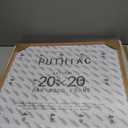 20x20 Oak Wood Picture Frames -20"x20" Poster Frames for Wall, 20x20 Picture Frame, 20 x 20 Picture Frames, 20 x 20 Frames for Wall (1 Pack, Beige)