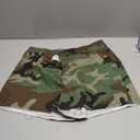LaiyiVic Women's Denim Shorts High Waisted Frayed Raw Hem Ripped Short Jeans (XX-Large, 03camo2095)