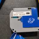 6-Pack M-K231 M Tape Compatible Label Tape Replacement for Brother P-Touch M231 MK231 M-231 M-K231S 12mm 0.47'' White Work with Brother Ptouch PT-65 PT-M95 PT-90 PT-70 PT-80 PT-70BM PT-45 Label Maker