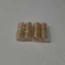 Twisted Wire Mesh Napkin Rings Holders Dcor Dinner Party Wedding Christmas Gathering (Gold 12pcs)