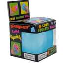 Premium Big Block Cube – Sensory Toy with a Super Solid Squish Nice Square Shape Anxiety Sensory Squishy Fidget Toy Ice Cube Slow Rise (Blue)