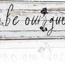 Be Our Guest Sign Canvas Wall Art, 40"x 16" Inspirational Quotes Signs Canvas Painting Artwork, Canvas Print Wall Decor for Living Room Bedroom Home Farmhouse (Grey)