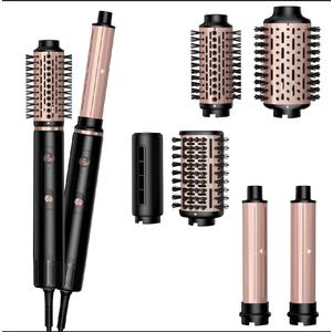 NICEBAY Hair Dryer Brush, Hot Air Brush with 110000RPM Brushless Motor, Blow Dryer 1300W, Plastic