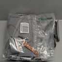 Insulated Lunch Bag for Men Women, Lunch Box, Lunch Tote for Work, Large Leak Proof Cooler Bag with Removable Strap, Reusable Adult Lunchbag, Picnic, Office, Beach, Grey