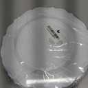 Contemporary Collection Combo White Plates with Black Rim - 7.5" - 10.5" (Pack of 32) - Sleek Modern Design - Perfect for Entertaining & Everyday Use