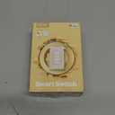 MOES Smart Double Light Switches, WiFi 2 Gang Single Pole Switch, No Netural Wire No Hub Required, 2.4GHz Switch Combo Compatible with Alexa Google Assistant