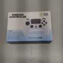 SZDILONG Wireless Controller with 7 Colors RGB Light for P-S5 Pro/Slim,MAC,iOS,Steam,PC Windows/Android 10 and Above,Support Turbo/Programmable/Microphone/Dual Vibration, with 3.5mm Audio Jack, Black