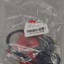 HIAORS 7/8" Mini Bike Throttle Cable Kit Assembly Compatible with Predator 212cc 196cc Coleman CT200U CT200U-EX BT200X CC100X Baja Warrior MB200 DB30 Motovox SSR Apollo CRF50 Pit Dirt Bike Parts (Red)