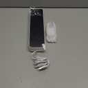 Digital Clock, Clock For Bedroom, Clocks For Living Room Decor, Desk Table Clock, Alarm Clock Large Display with Date Week Temperature, Automatic Brightness Dimmer, Smart Cool Modern (White Blue)