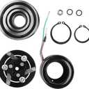 AC Compressor Clutch Assy Replacement for Honda CR-V 2002 2003 2004 2005 2006 Air Conditioning Repair Kit Plate Pulley Bearing Coil