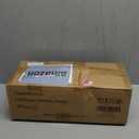 Christmas Garland 9 Ft by 12 Inch Prelit Fraser Fir Xmas Garland with 50 LED Lights, Real Like Lush and Classics Green Style for Indoor Outdoor Home Decoration (Brief-Snowy_Battery)