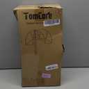 TomCare Garden Hose Holder Detachable Metal Water Hose Holder Holds 150 FT Hoses Free Standing Hose Hanger Stand Heavy Duty Garden Storage Rack for Outside Yard Lawn, Black