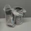 2 PCS 68 OZ Thermal Coffee Carafe, Insulated Stainless Steel Coffee Carafe Double Walled Vacuum Thermal Pot Flask with Brushes Thermos for Keeping Hot Coffee Tea Home and Office (Silver)