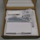 Fingerprint Keypad Deadbolt with Handle Set, Keyless Entry Door Lock, Door Locks for Front Door Lock Set, App Control, Auto Locking, Easy to Install, Satin Nickel (Silver)