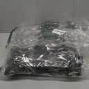 NORTHERN BROTHERS Black Plastic Pants Hangers, 30 Pack, Adjustable Clip Hangers for Skirts and Trousers