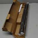 5/8 Diameter Bronze Curtain Rods 30-90 Inch, for 30-84 Inch Windows, Adjustable Splicing Antique Bronze Curtain Rods for Windows with Brackets, Window Rod Long Small Dark Brown Curtains Rod