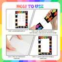 31.5 inches Gay Pride Party Photo Pooth Prop LGBT Rainbow Photo Props Love is Love LGBT Gay Party Rainbow Decorations for Pride Birthday Holiday Parties Photos Booth Frame Decorations