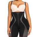 SHAPELLX Tummy Control Shapewear Corset Shorts Tummy Control Body Shaper for Women Butt Lifting Shapewear Bodysuit.L