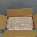 JOLLY CHEF Small Compostable 5 Compartment Paper Plates 10 * 8.25 * 1 inch 125 Pack Disposable Eco-Friendly Biodegradable Food Trays for Primary and Secondary School Students Lunch (Brown)