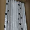 Bonpally Room Divider Curtain Rod, No Drilling Tension Rod for Room Separation, 4-10ft(H) 28-114inch(W) Adjustable Heavy Duty Floor to Ceiling Wall Divider Room Partition Privacy Separator, White