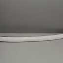 Top Windshield Molding, White, Front Upper Outside, Compatible with Toyota FJ Cruiser 2007-2014 | Replace# 75503-35061-A0 755033501 Windshield Reveal Moulding Trim, Outer Pillar Panel, w/Side Clips