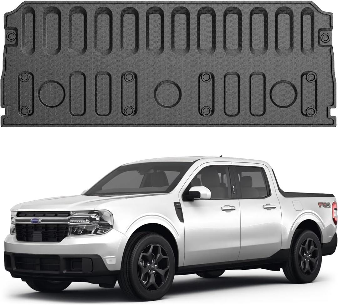 Mixsuper Truck Tailgate Mat for Ford Maverick 2022-2026, Tailgate Liner All Weather Tailgate Protector Replacement for Ford Maverick Accessories
