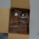 Ansible 24 pcs Square Small Chair Leg Floor Protectors, Furniture Felt Pads Silicone Covers caps for Chairs,Chair Leg Protectors for Hardwood Floors (Small fit:3/4'' to 1'')