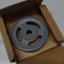 AK44-5/8 v Belt Pulley, 4.25 inch OD, 5/8 Inch Bore,Cast Iron Material, AK Single Groove Mechanical v-Belt Pulleys for "4L" or "A" or "3L" Belts